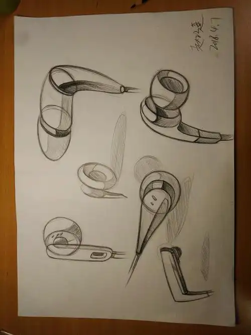 工业设计产品手绘临摹图