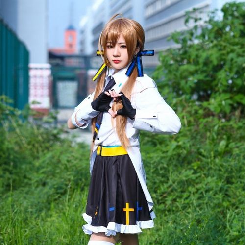 凹凸世界安迷修性转女体cosplay服装