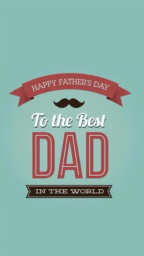 创意英文文字父亲节