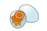 咸鸭蛋简笔画画法