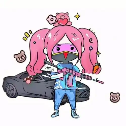 和平精英手绘ak吃鸡头像