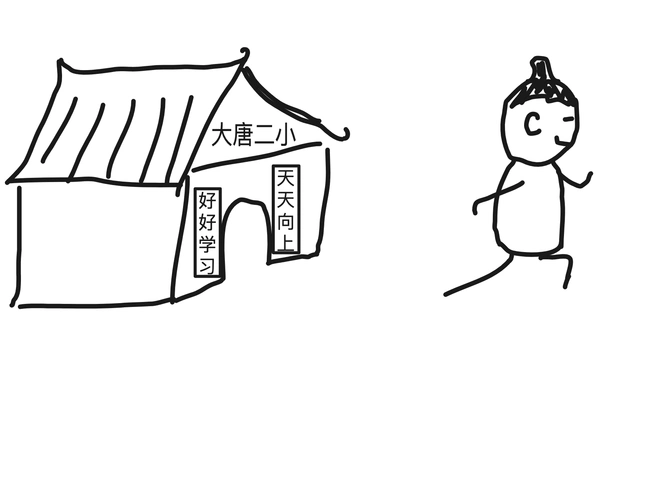 涂鸦歇后语:只要功夫深,铁杵磨成针