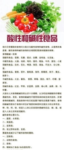 (共1页,当前第1页) 你可能喜欢 酸性体质 酸性食物 碱性食物大全 中