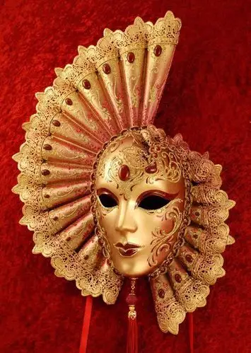【威尼斯面具】鬼魅般的华丽诱惑==清香碧莲翠艳润.春雁舞蝶青飞醉.