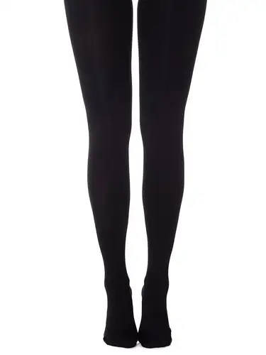 solid black tights