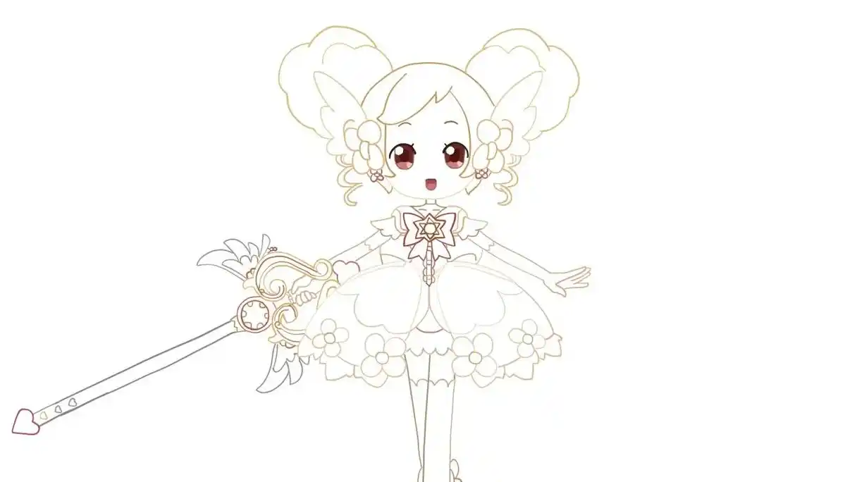 小花仙绘画之夏安安版②.