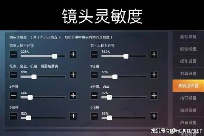 和平精英最稳的灵敏度怎么调最靠谱的手法_镜头_自由_手游