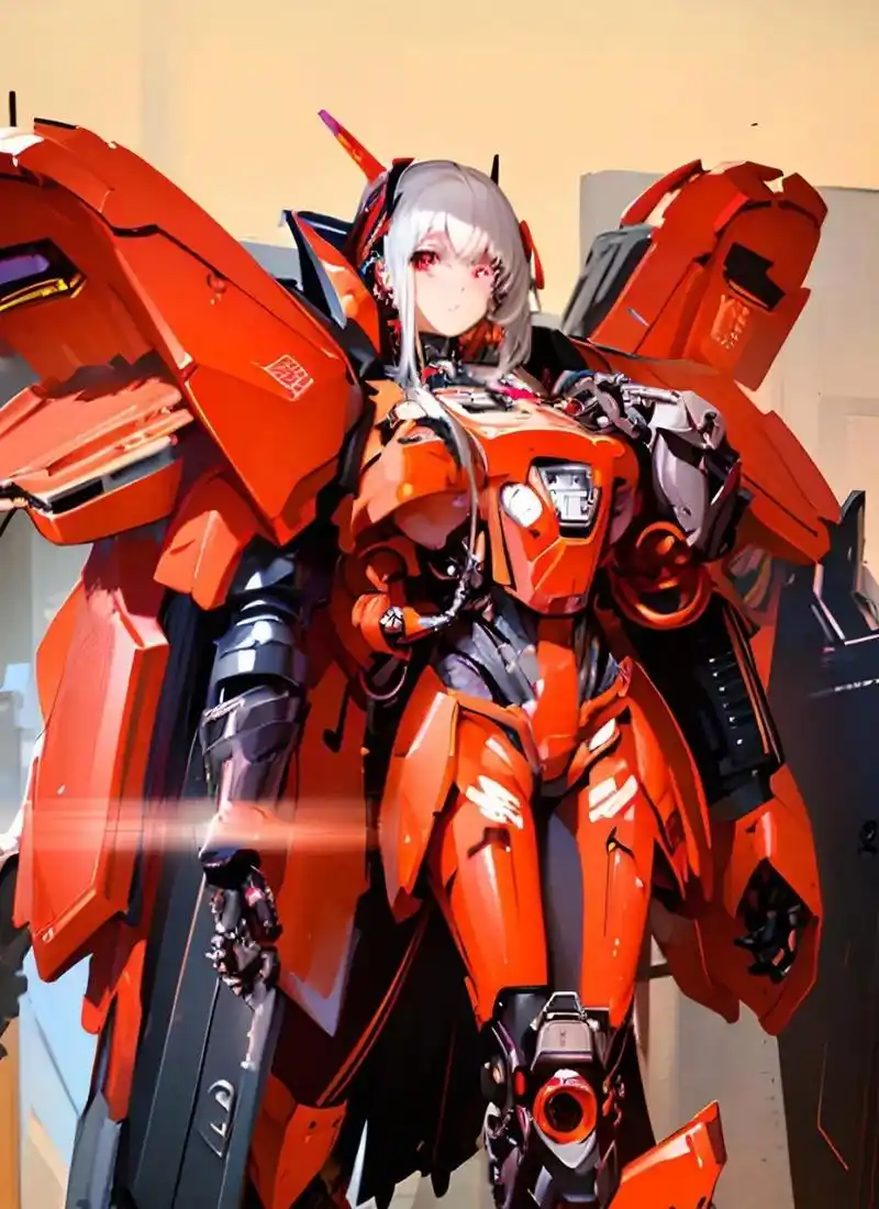 ai绘画:机甲少女(金凯丽丝)