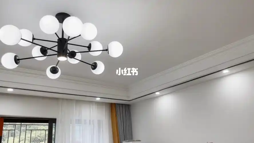 双眼皮吊顶钛金条双眼皮吊顶加钛金条双眼皮吊顶加钛金条效果图客厅黑