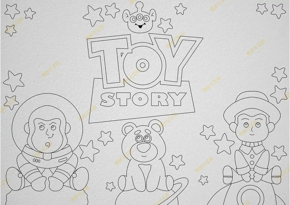 3156651566玩具总动员电影英文手抄报 英语 英语电影手抄报