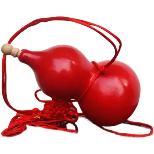 天然葫芦开口道具酒具上色家居装饰品创意儿童玩具紫金红葫芦挂件