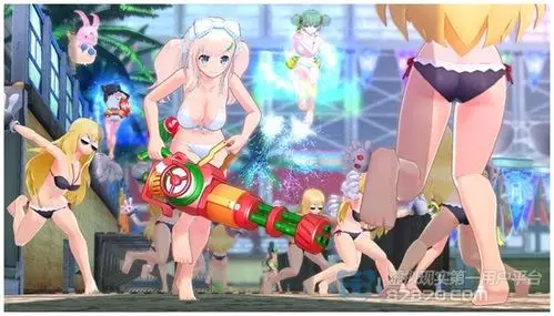 是一款以泳装美少女奶子为主题的第三人称射击游戏,游戏中可使用多种