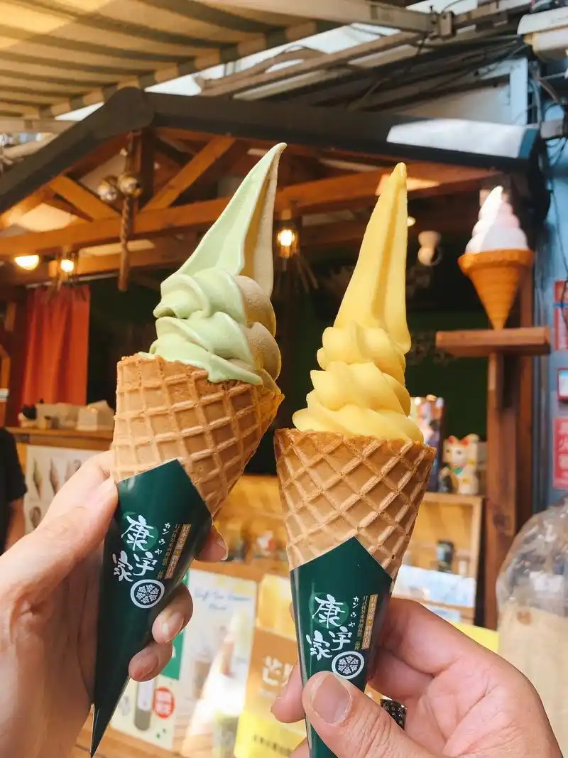 台湾口味独特的冰淇淋.