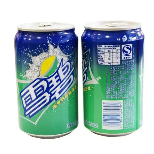 雪碧碳酸饮料330ml*24听 整箱 饮料