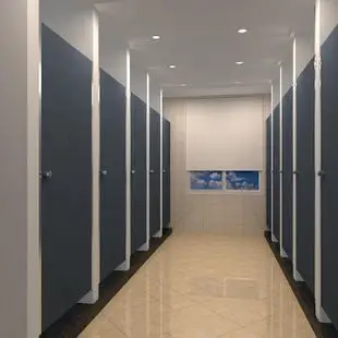 二代抗倍特订做【不同尺寸】防潮防水卫生间成品蹲位隔断使用10年