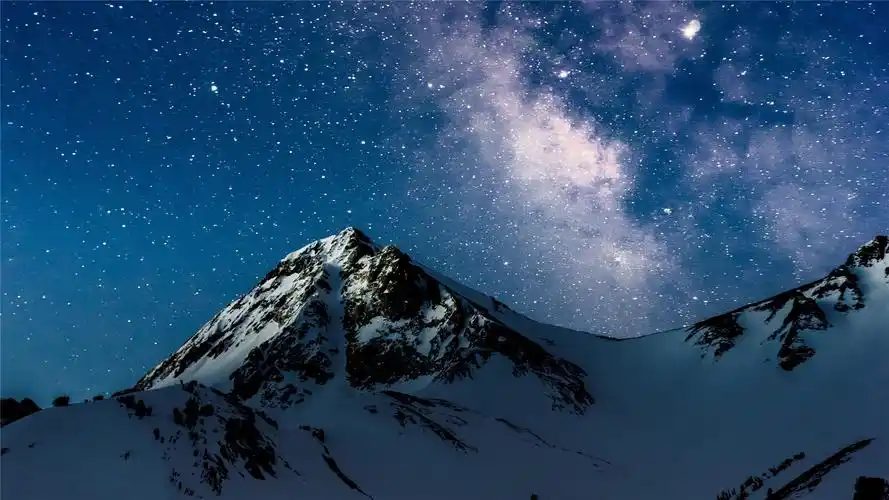 璀璨星空唯美高清桌面壁纸