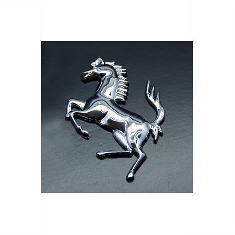 汽车金属贴 法拉利车标贴 马 个性贴 马车贴金属改装标 金属贴标