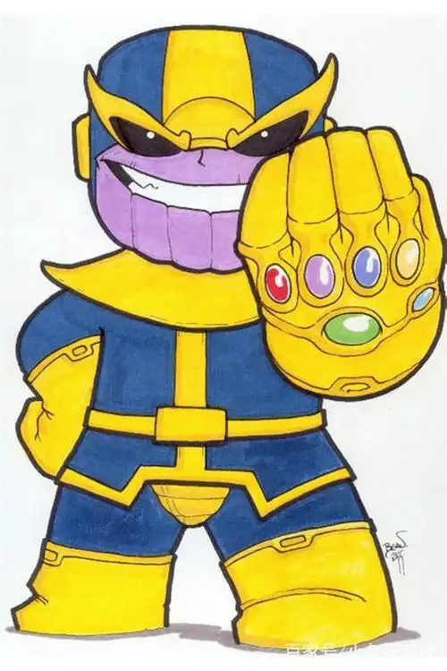 复仇者联盟:各种版本的灭霸合集,拥有无限内裤的灭霸最霸气!