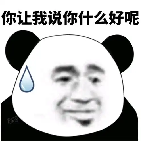 你让我说你什么好呢什么表情