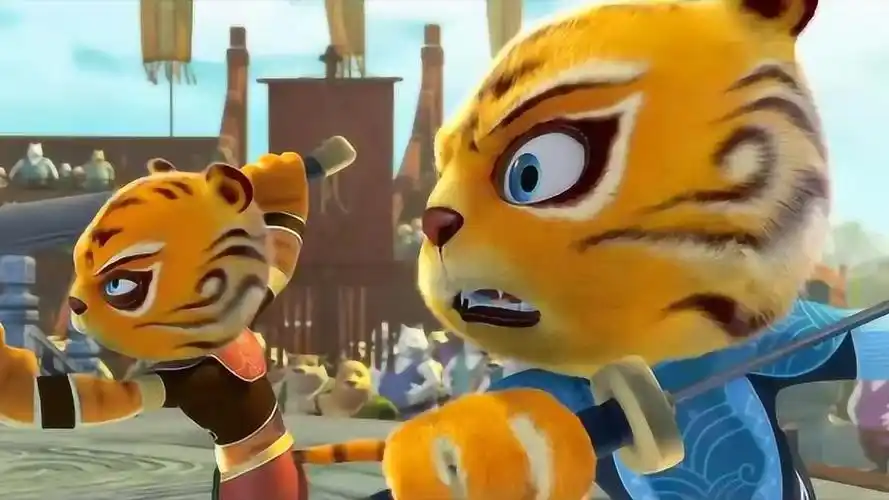 兔侠传奇熊天霸手上突然多了黑气功力大增乌龟师傅都打不过了