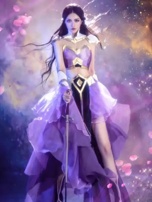 露娜紫霞仙子cos