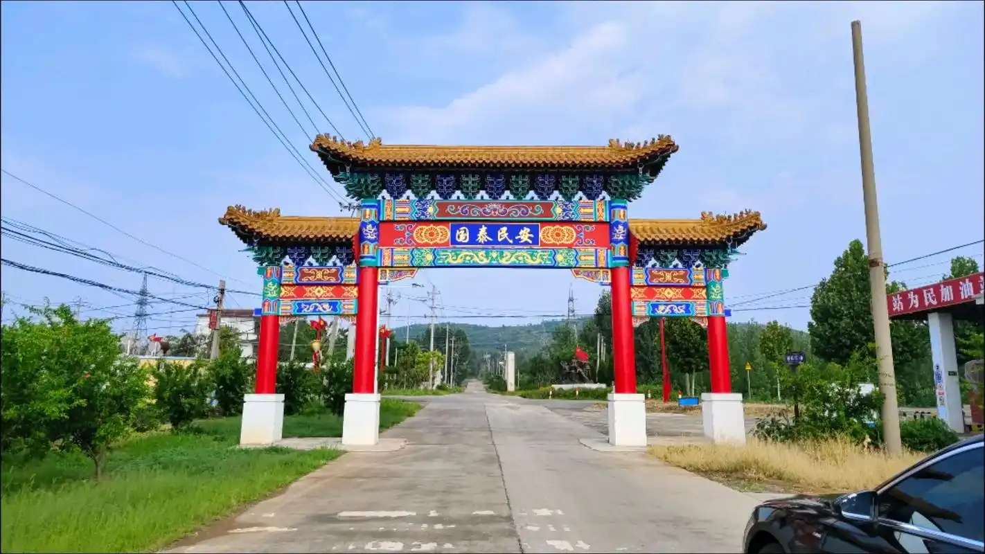 村口牌坊 古建牌楼 水泥仿古牌楼设计施工.江西村口牌坊设计施 - 抖音