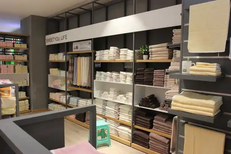 毛巾区陈列