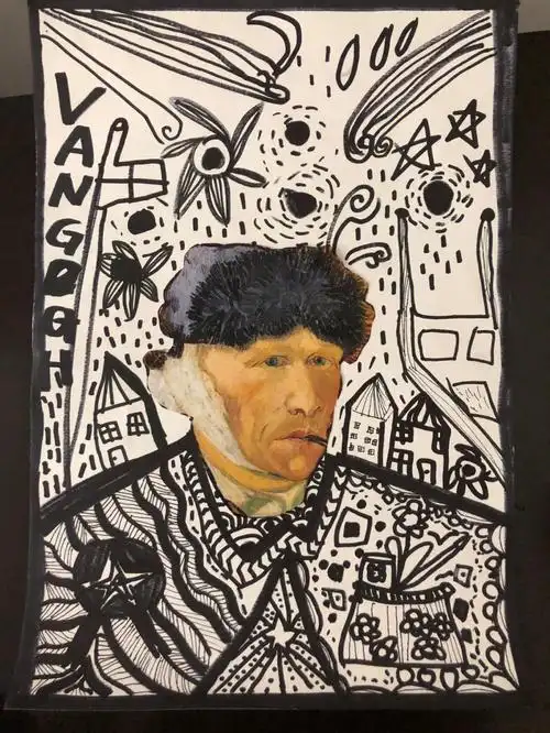 向大师致敬系列儿童画