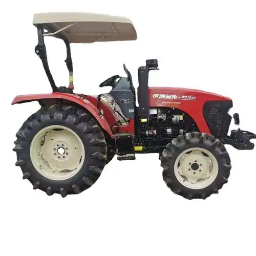 高配沃得奥龙704 水旱两用轮距可调 强压升降平底板拖拉机