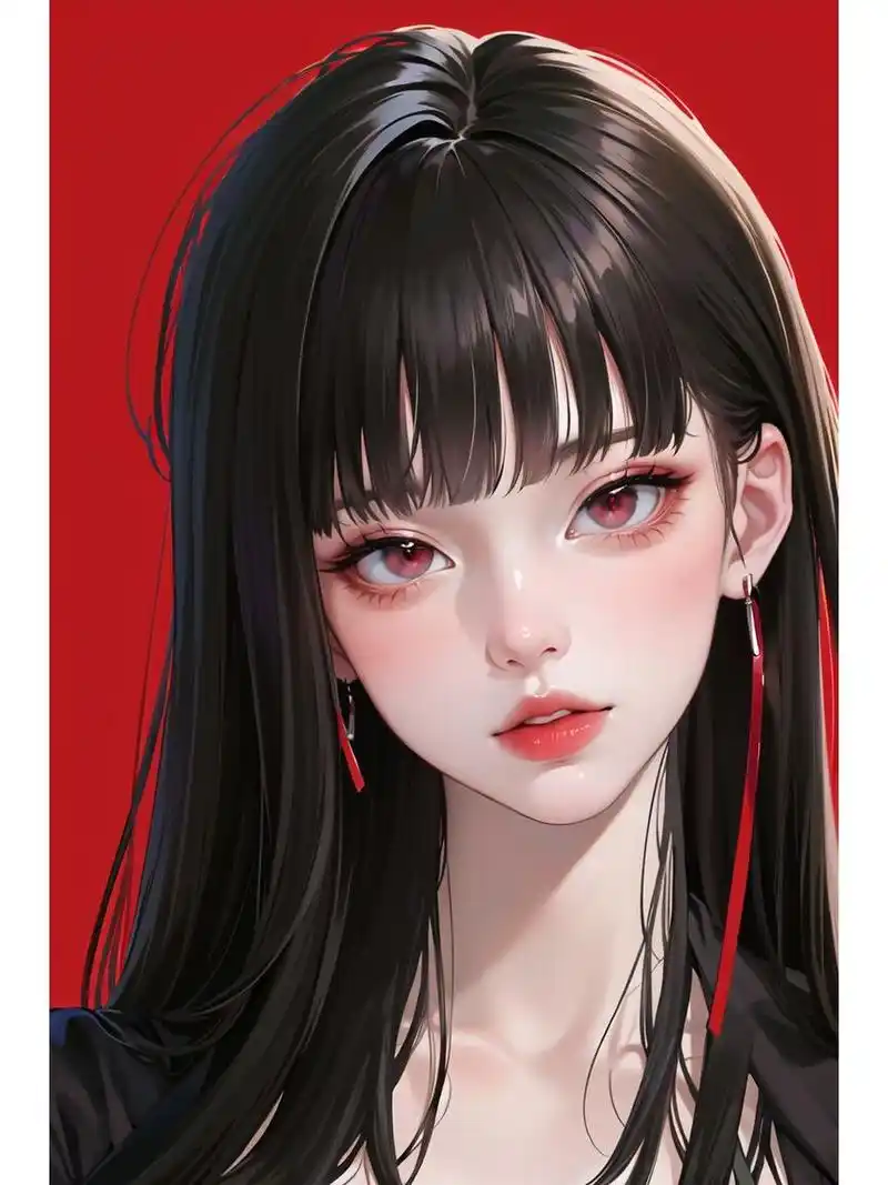 头像,挑染发型 带一点高冷的小姐姐看好了~020202020202