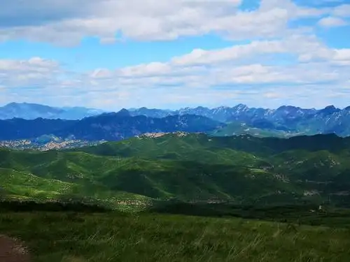 张家口赤城县丹霞赤壁