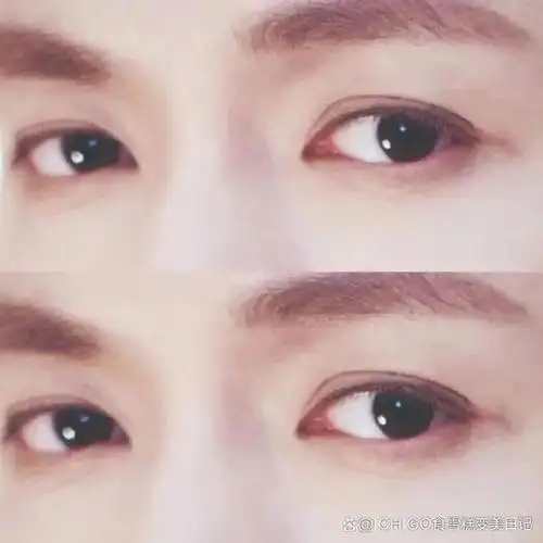 桃花眼双眼皮图片一览