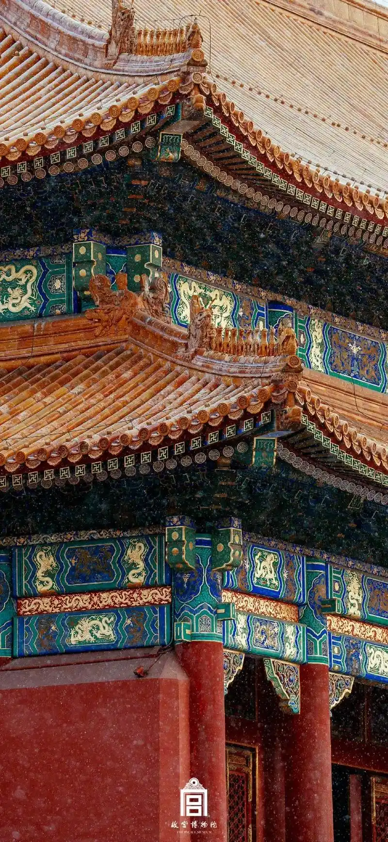 今夜 梦回紫禁城 #高清壁纸 #风景 #故宫雪景 - 抖音