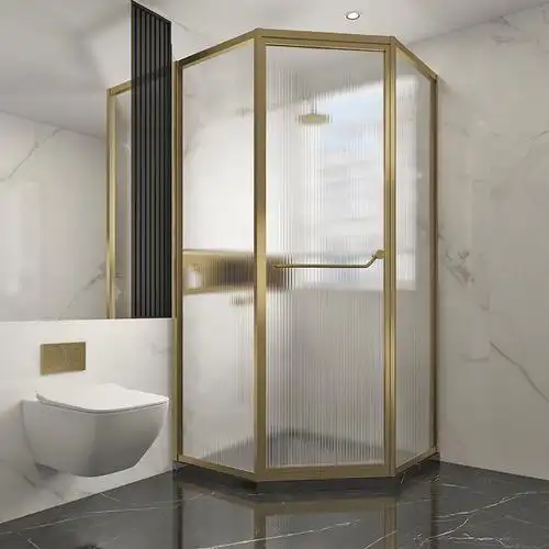 五颜六色的钻石型淋浴房