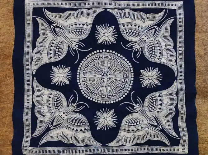 苗族蜡染传统图案#传统手工艺  #蜡染  #传统纹样  #传统文化  #图案