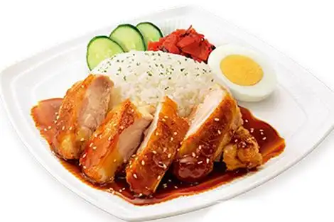 脆皮照烧鸡肉饭(8折)优惠