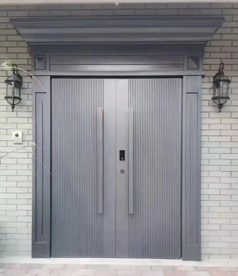 新款烤漆大门上市