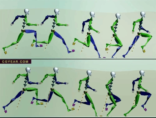 跑步动画