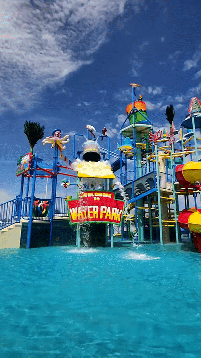 一站式畅玩超多项目78 夏日玩水圣地库尔勒体育公园水上乐园使用