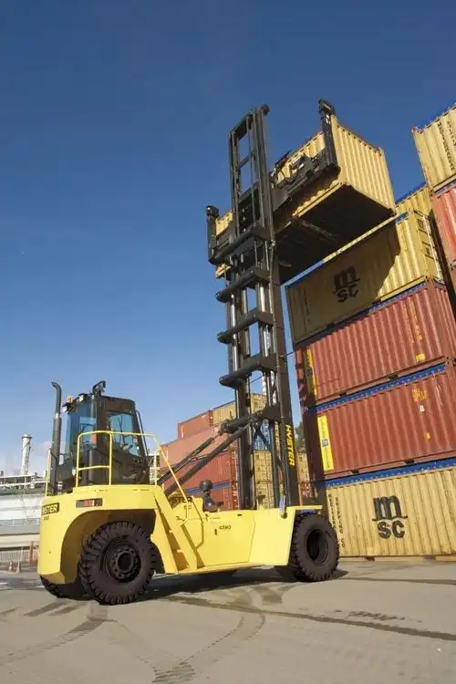 海斯特空箱堆高机h9xm-ec7(9吨)震撼上线!