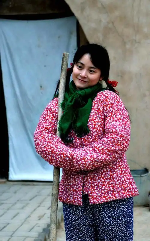 村姑--当年的花棉袄