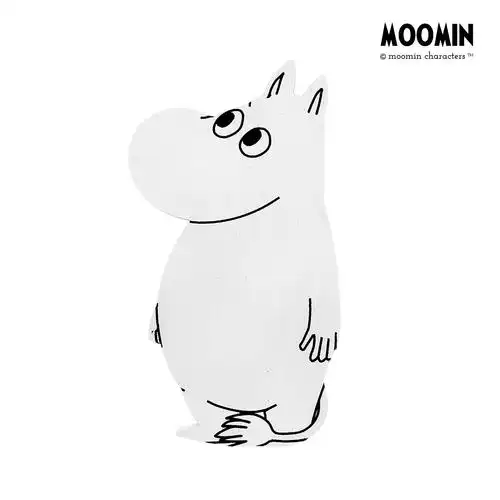 姆明官方moomin亚美歌妮木质磁性冰箱芬兰制造磁性贴
