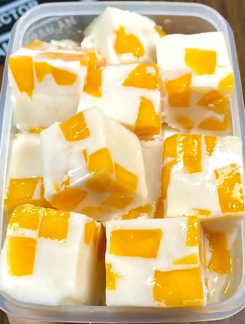 夏日必备甜品|超q弹的芒果牛奶布丁.芒果爱好者的集美给我冲! - 抖音