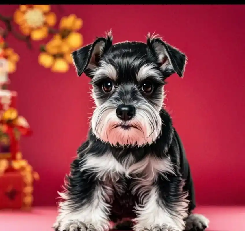 《雪纳瑞:勇敢与智慧的小骑士》 雪纳瑞,一种独特而迷人的犬种