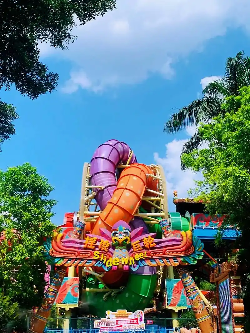 广州长隆水上乐园.简介:长隆水上乐园拥有全球di一台自带动力 - 抖音