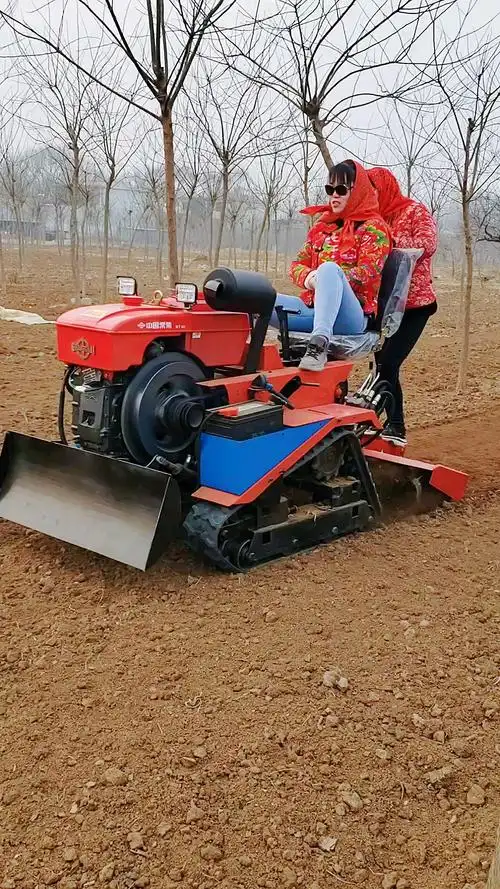多功能微耕机#40马力水旱两用履带式微耕机