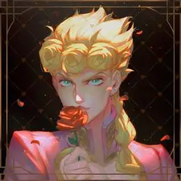 jojo乔鲁诺单人头像 - 米画师