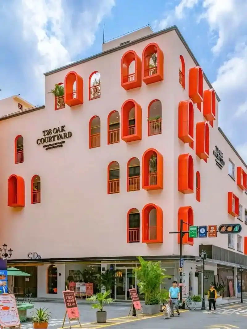 网红墙设计|创意无限的商业外墙设计.