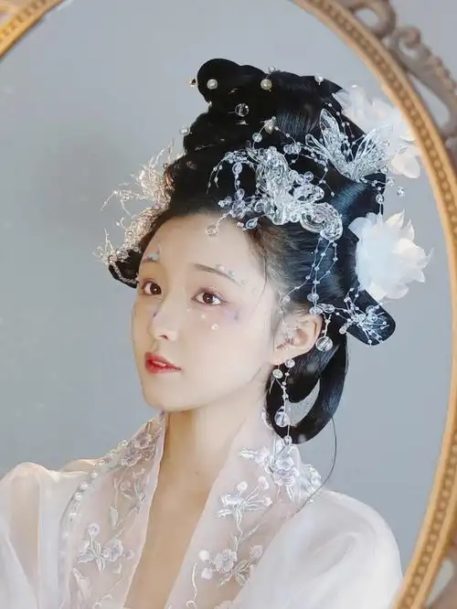 手残党姐妹也能会的汉服仙气发型一