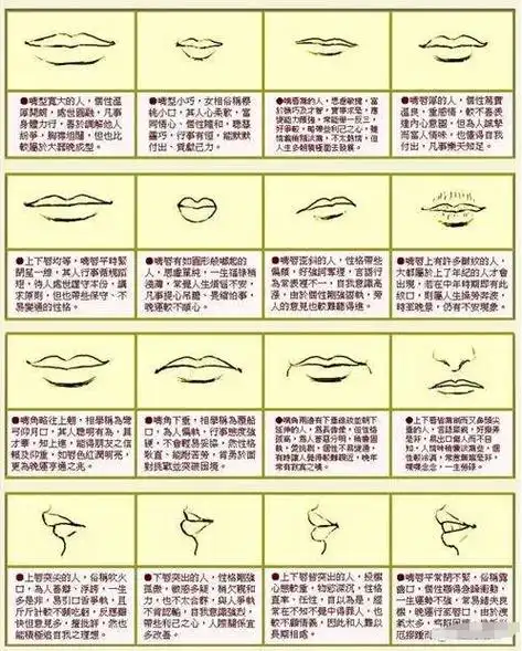 看面相预测_老师解读仰月口面相(嘴型)-风雅颂易学网
